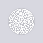 Terrazzo Circle Clay Stencil