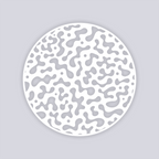 Terrazzo Circle Clay Stencil