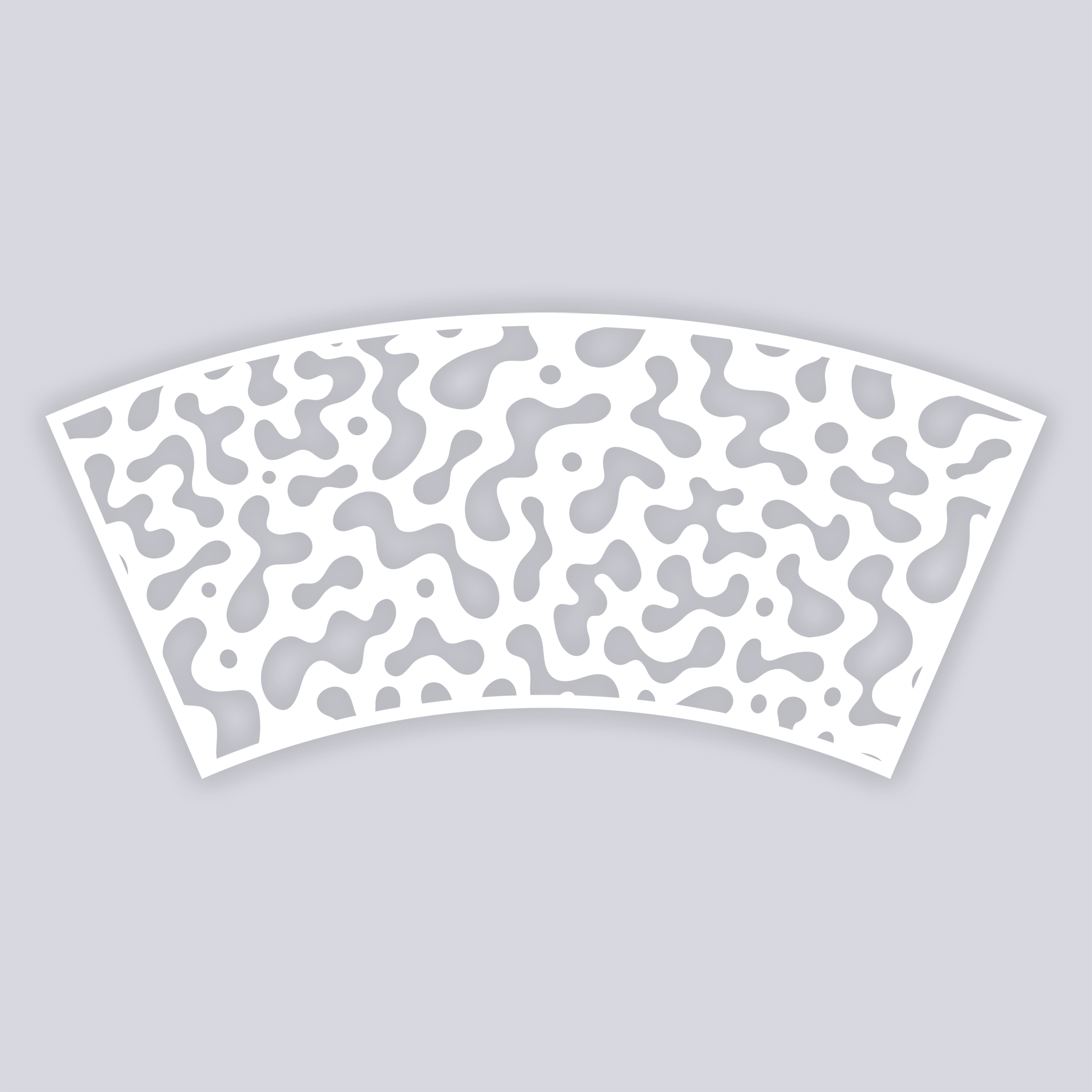 Terrazzo Lg Cup Clay Stencil