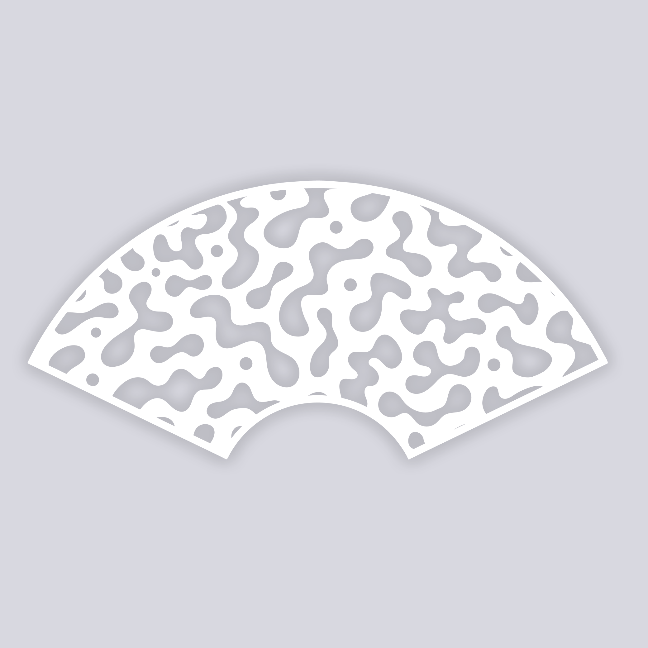 Terrazzo Lg Cup Clay Stencil