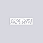 Terrazzo Rectangle Clay Stencil