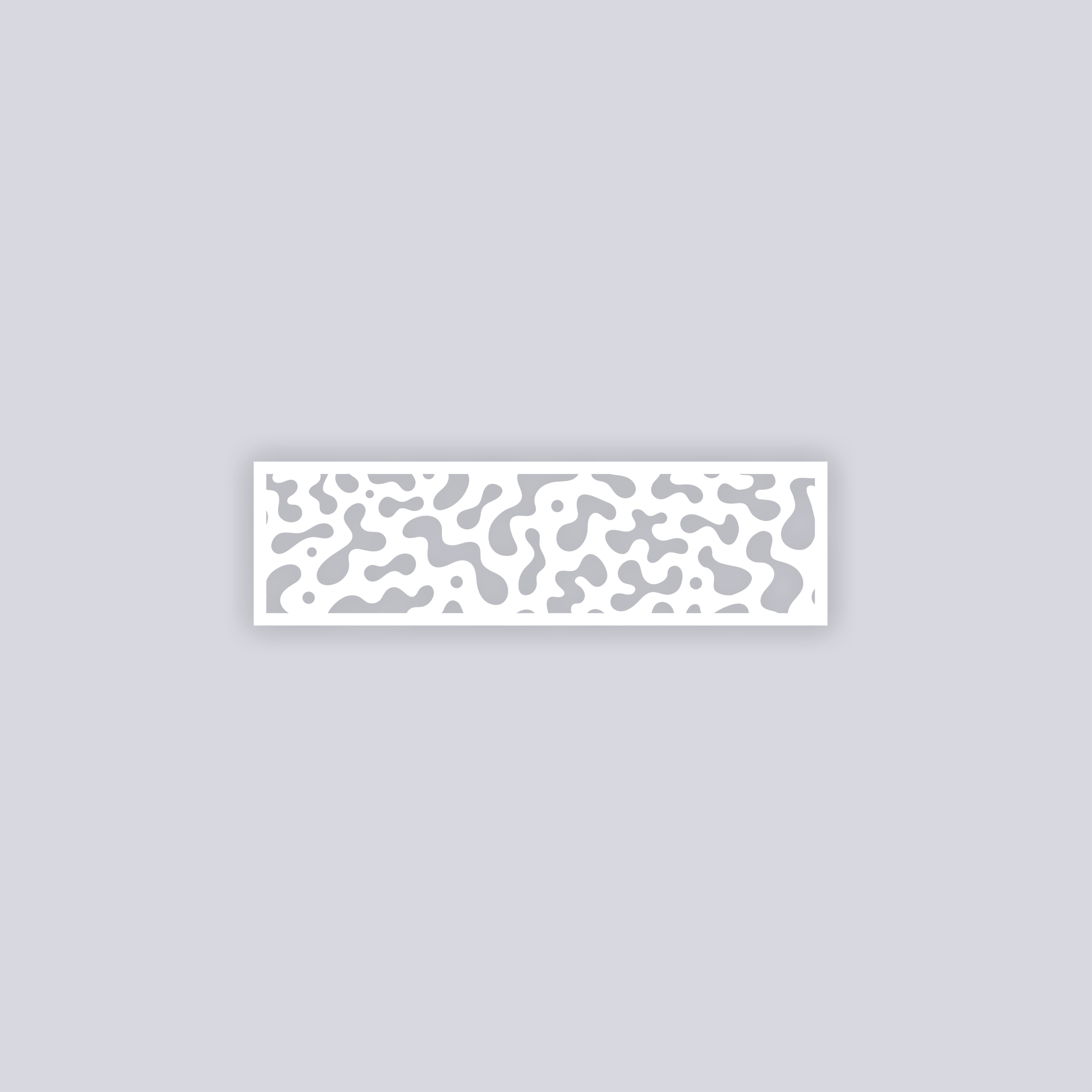 Terrazzo Rectangle Clay Stencil