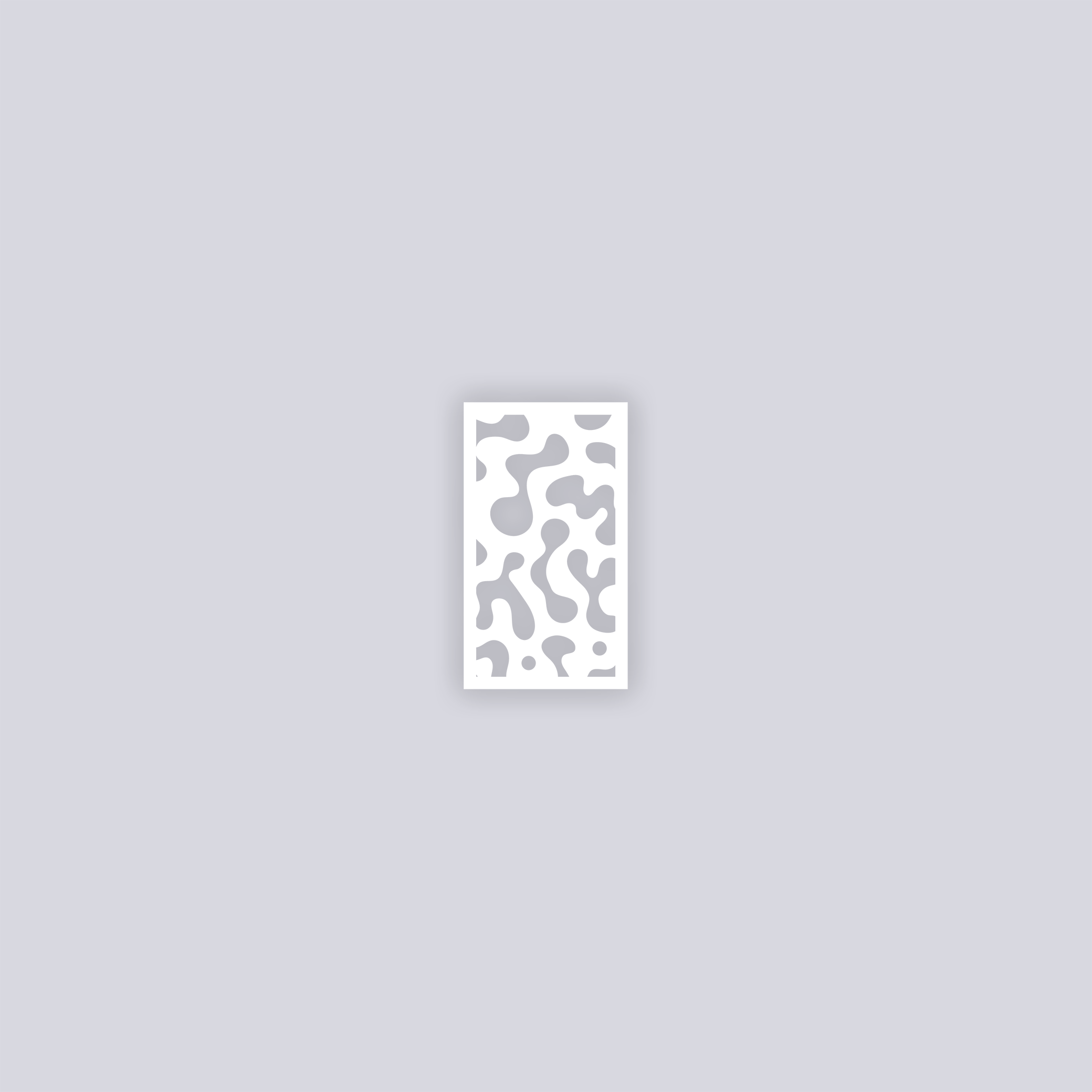 Terrazzo Rectangle Clay Stencil