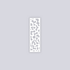 Terrazzo Rectangle Clay Stencil