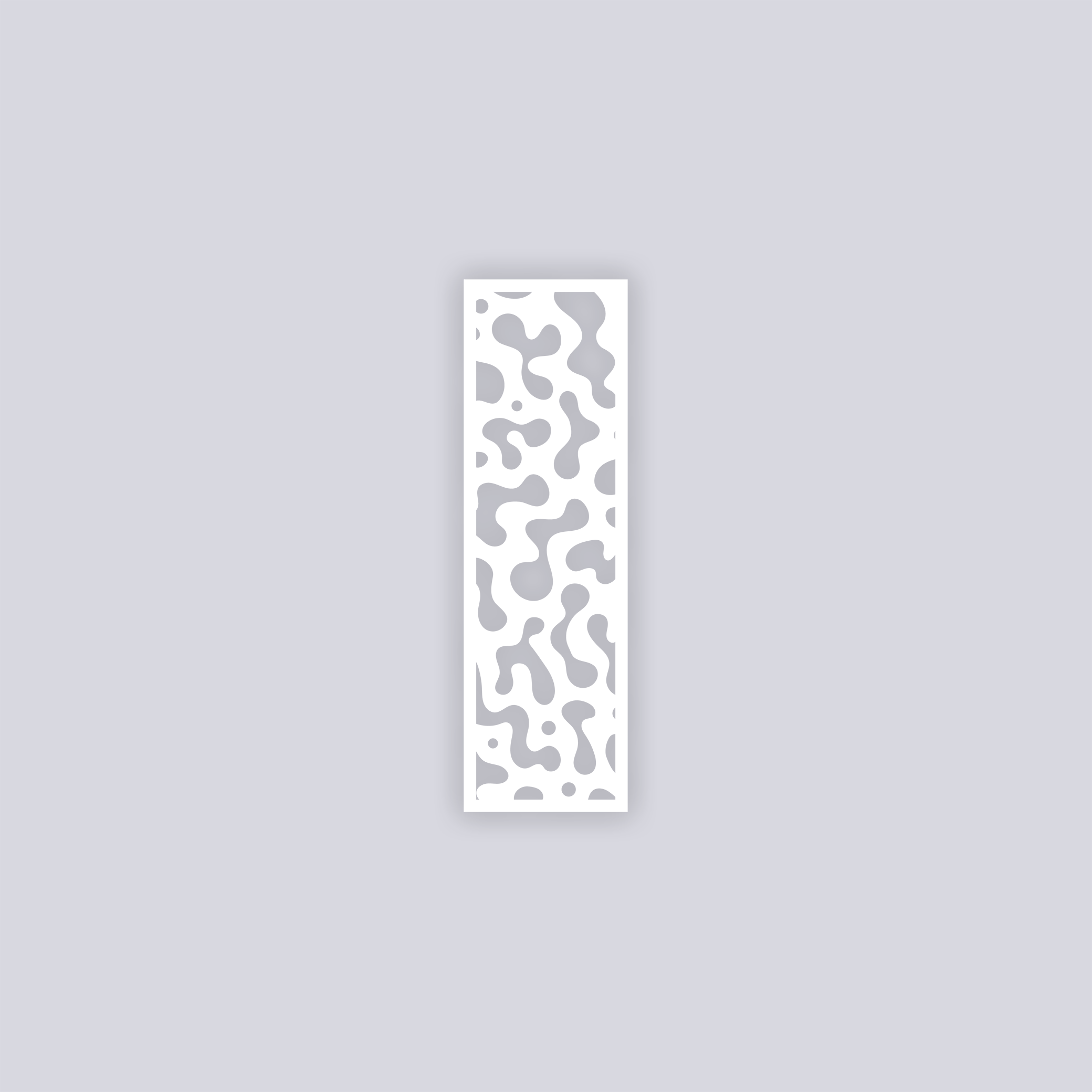 Terrazzo Rectangle Clay Stencil