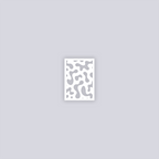 Terrazzo Rectangle Clay Stencil