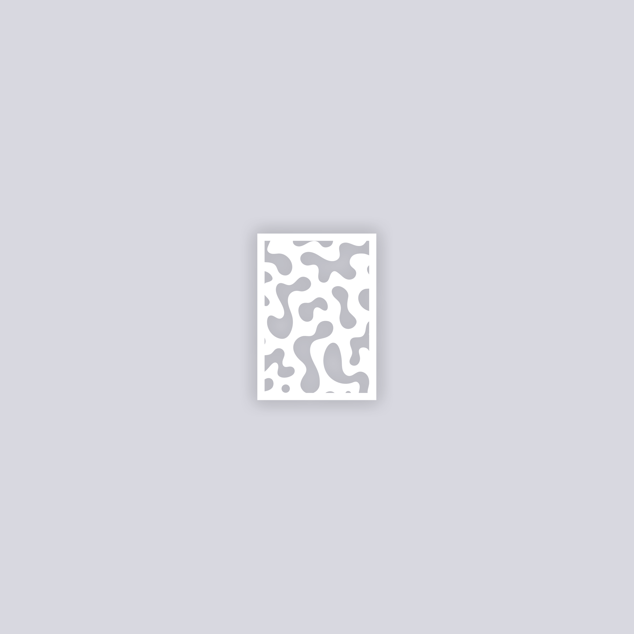 Terrazzo Rectangle Clay Stencil
