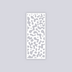 Terrazzo Rectangle Clay Stencil
