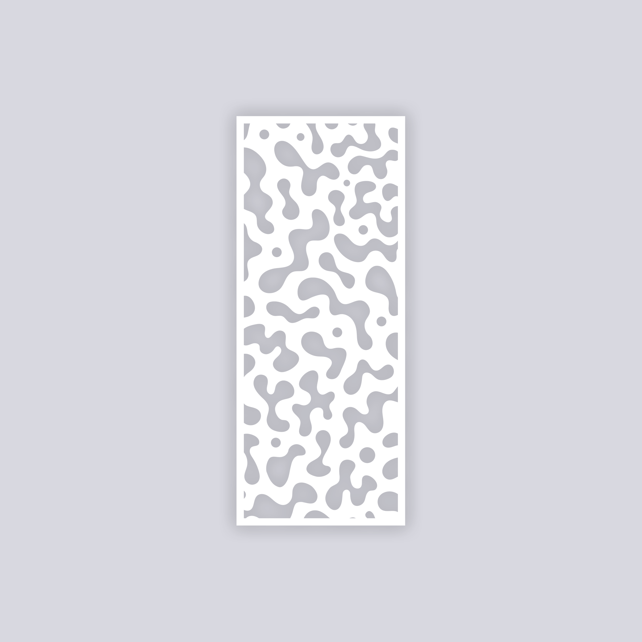 Terrazzo Rectangle Clay Stencil