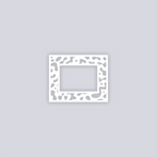 Terrazzo Rectangle Rim Clay Stencil