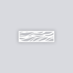 Tidal Rectangle Clay Face Stencil