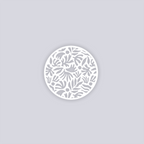 Trendy Funk Circle Clay Stencil