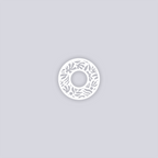Trendy Funk Circle Rim Clay Stencil
