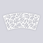 Trendy Funk Lg Cup Clay Stencil