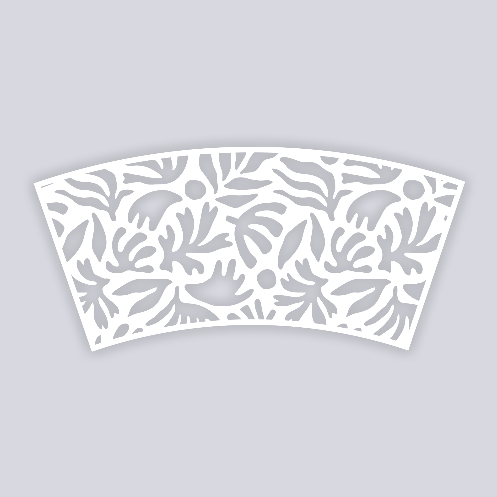 Trendy Funk Lg Cup Clay Stencil