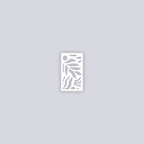Trendy Funk Rectangle Clay Stencil