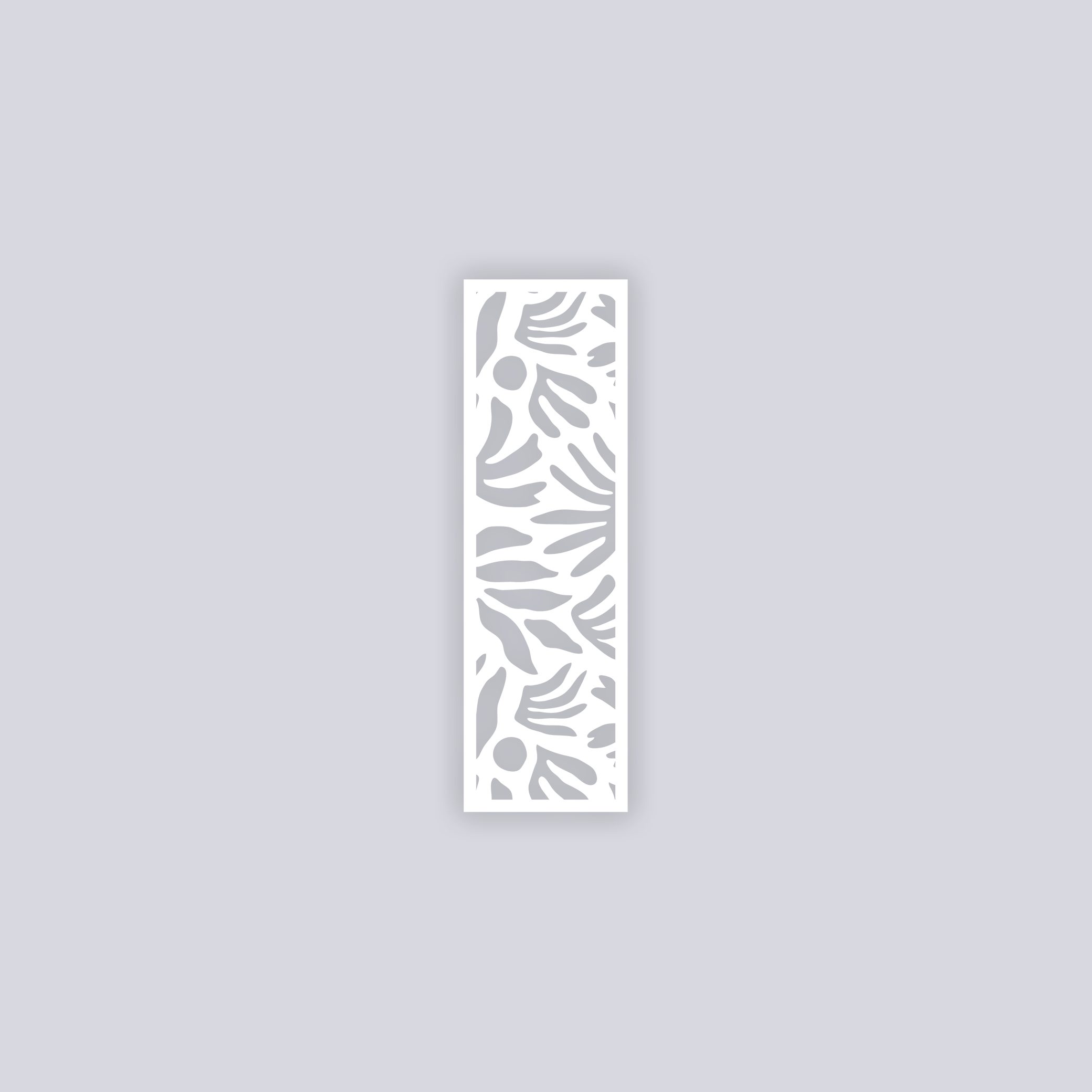 Trendy Funk Rectangle Clay Stencil