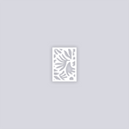 Trendy Funk Rectangle Clay Stencil