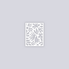 Trendy Funk Rectangle Clay Stencil