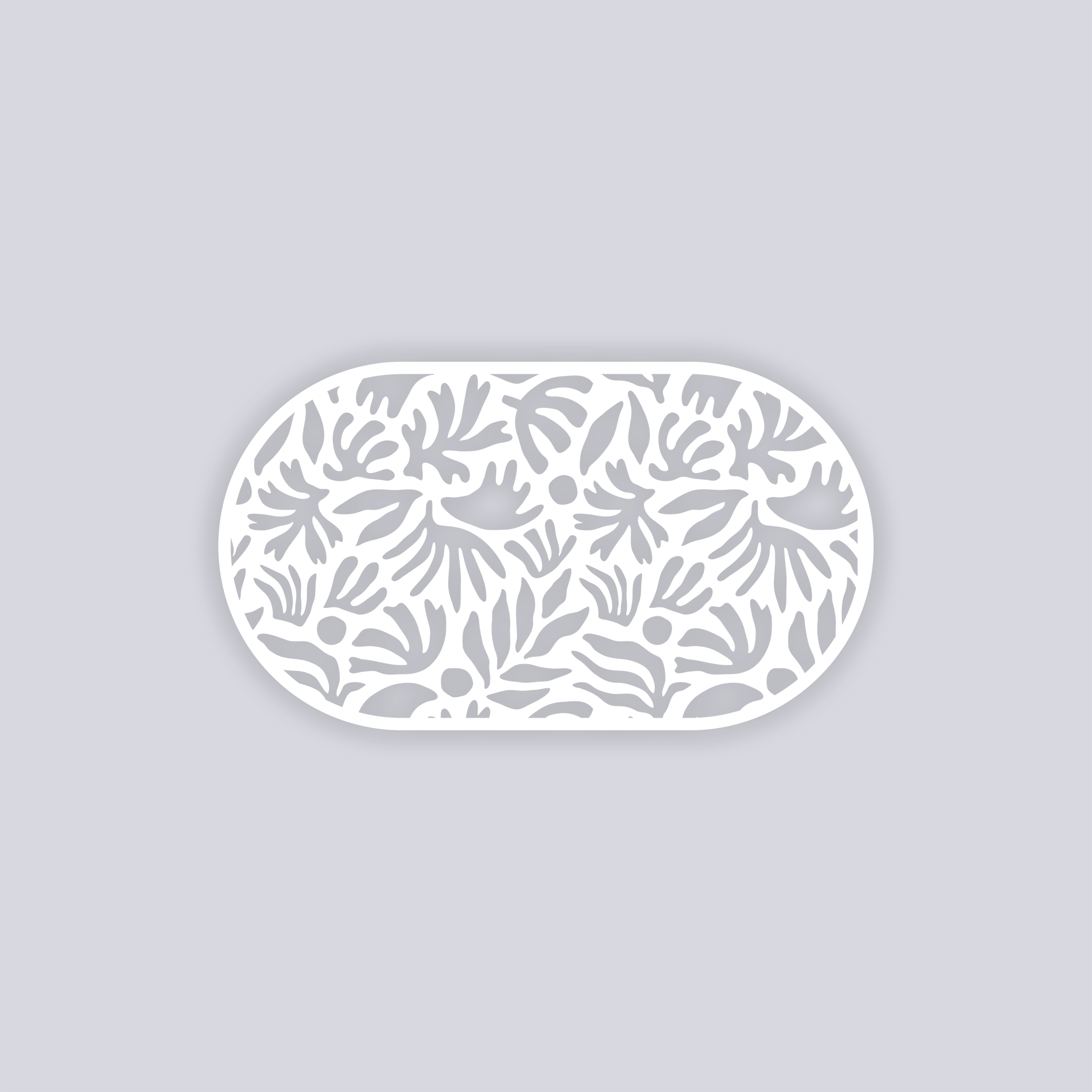 Trendy Funk Rounded Rectangle Clay Stencil