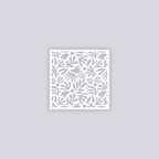 Trendy Funk Square Clay Stencil