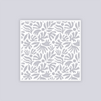 Trendy Funk Square Clay Stencil
