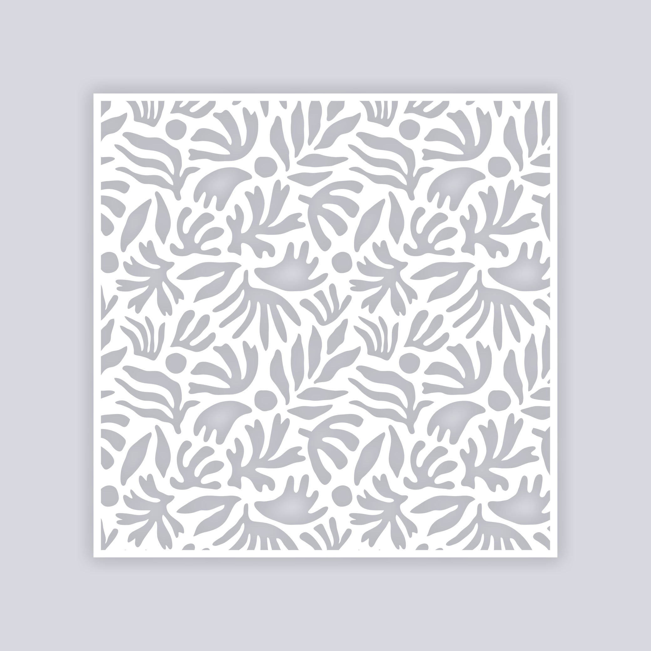 Trendy Funk Square Clay Stencil