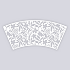 Tropical Paradise Lg Cup Clay Stencil