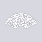 Tropical Paradise Lg Cup Clay Stencil