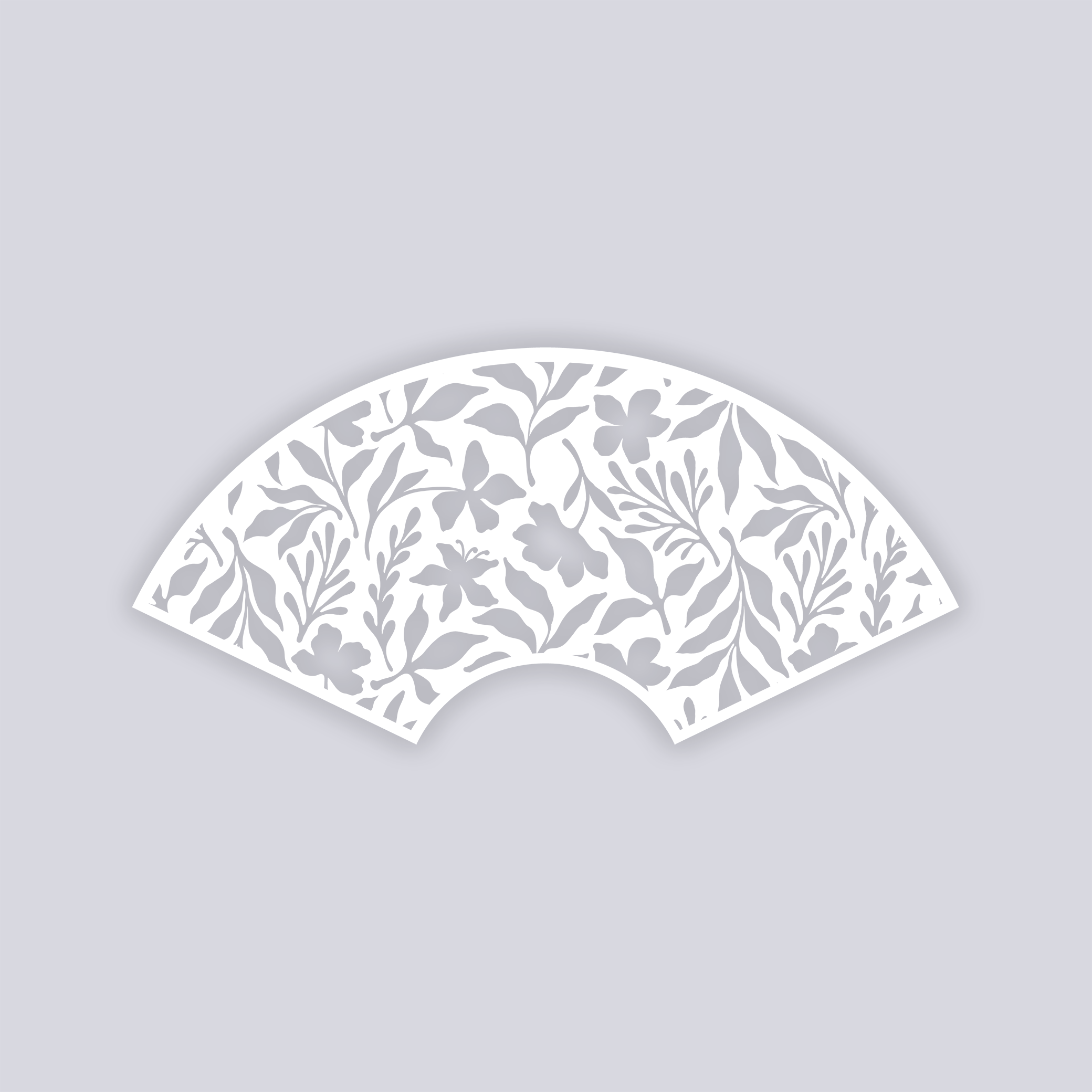 Tropical Paradise Lg Cup Clay Stencil