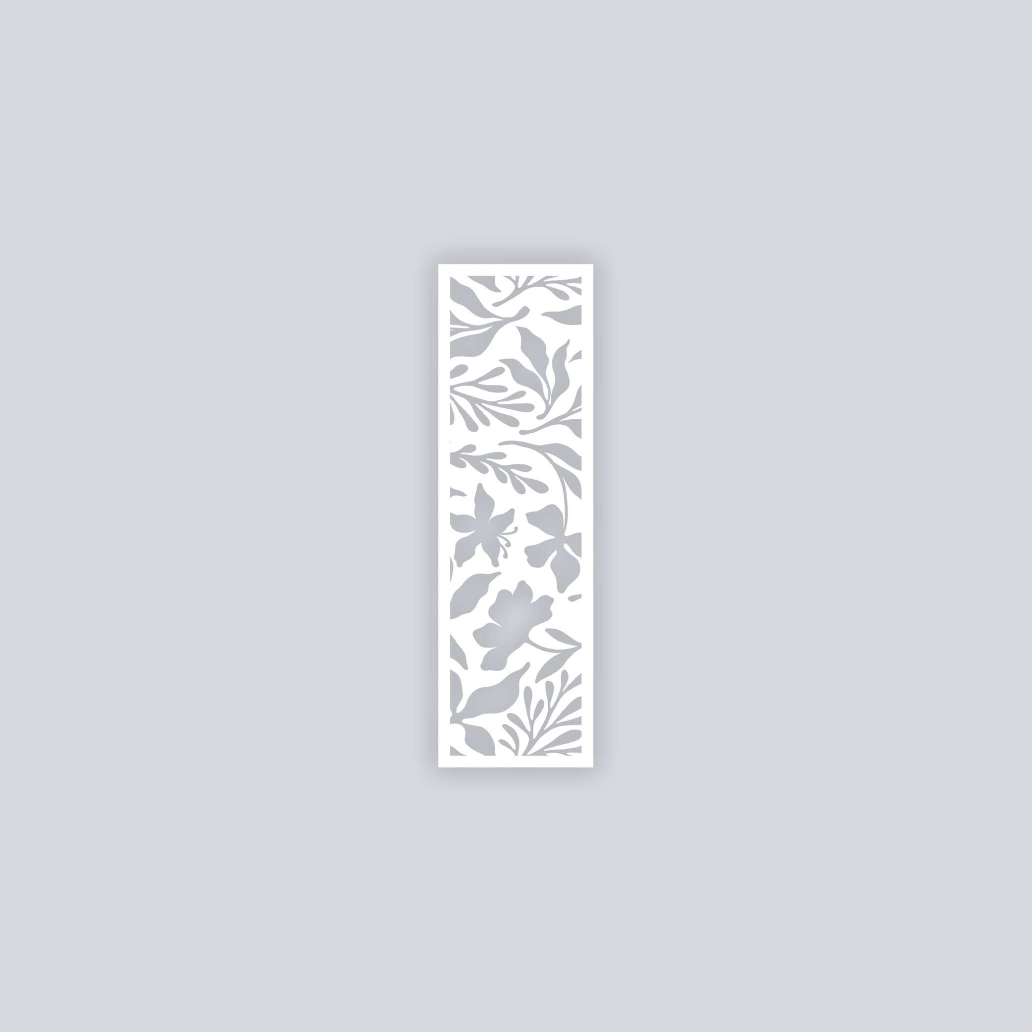 Tropical Paradise Rectangle Clay Stencil