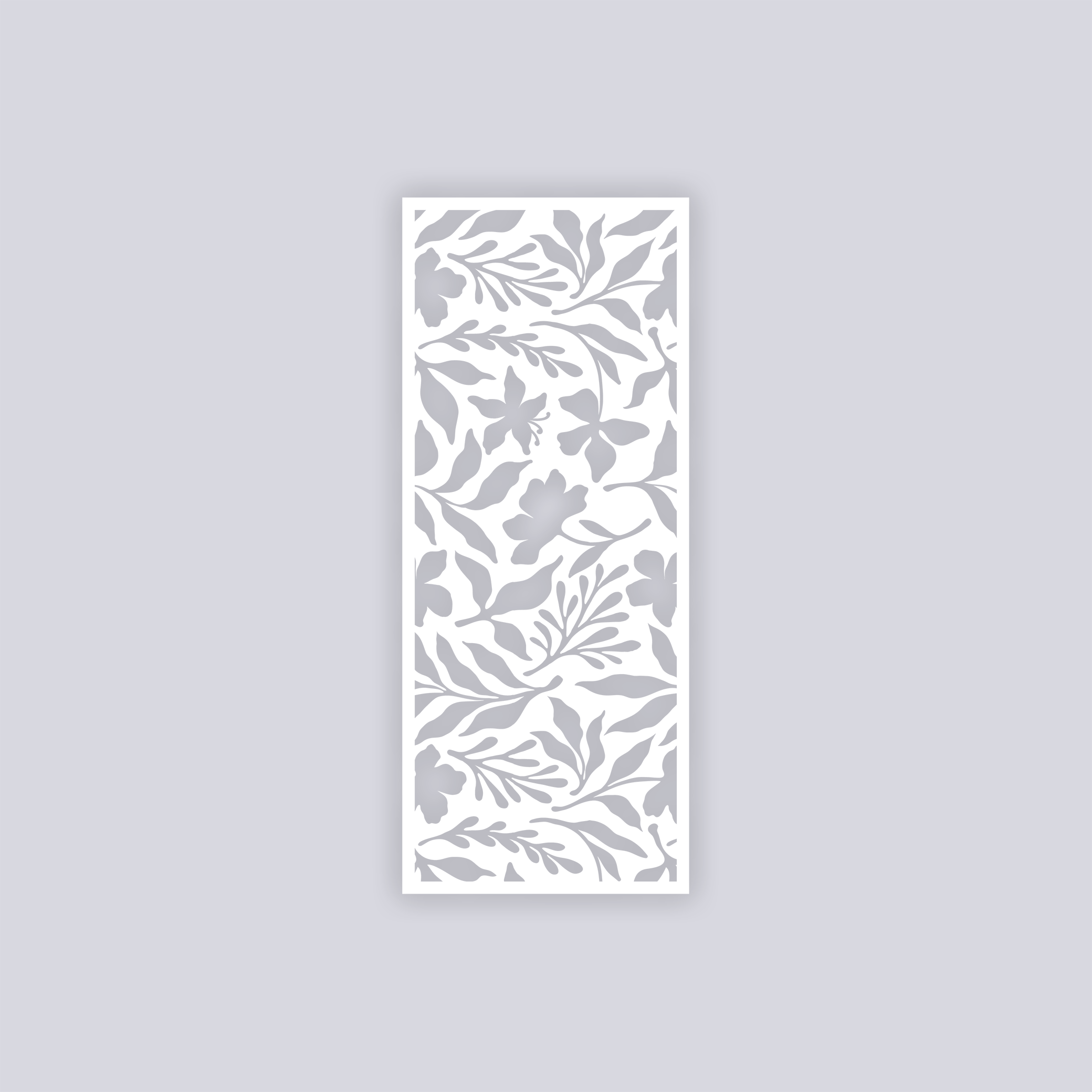 Tropical Paradise Rectangle Clay Stencil