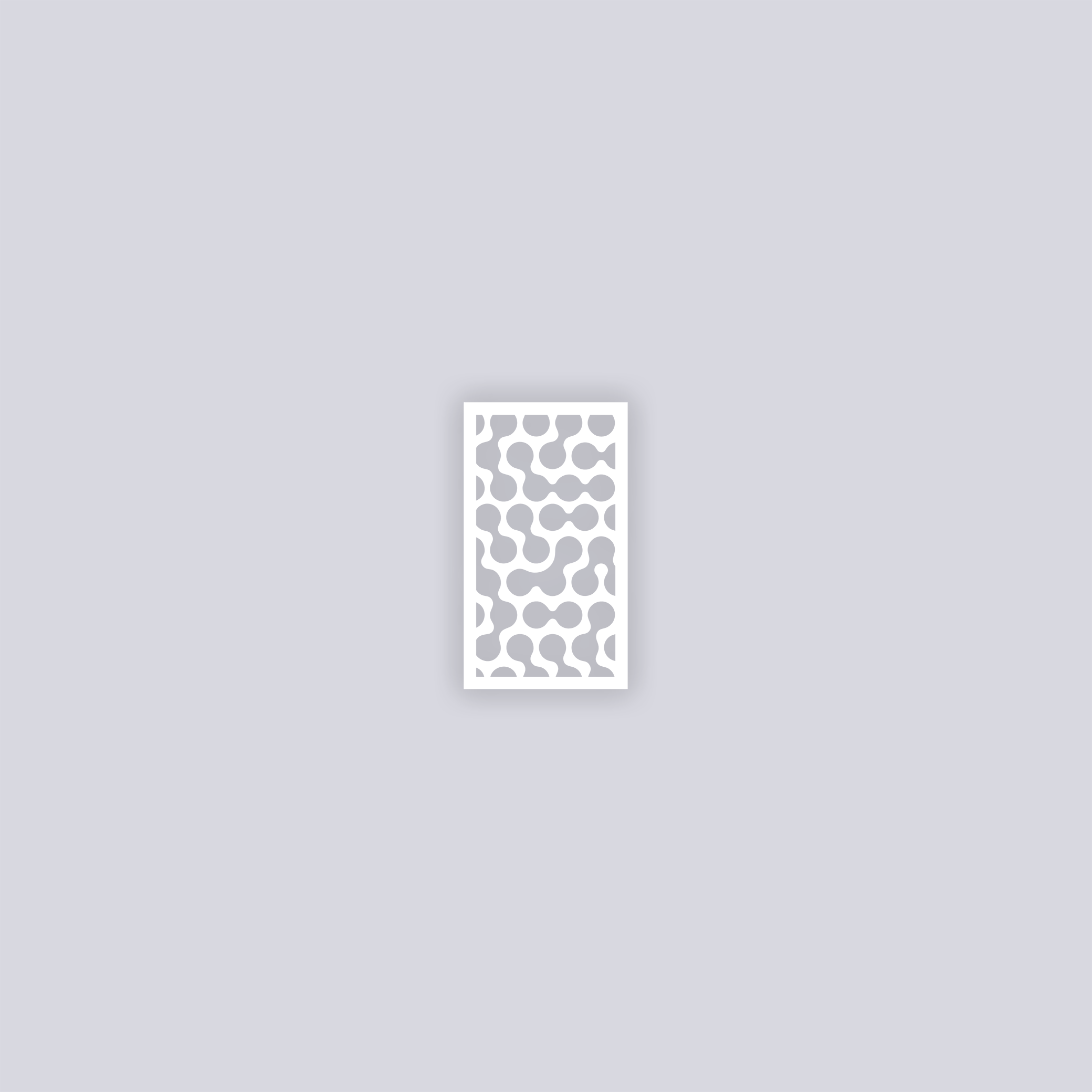 Truchet Rectangle Clay Stencil