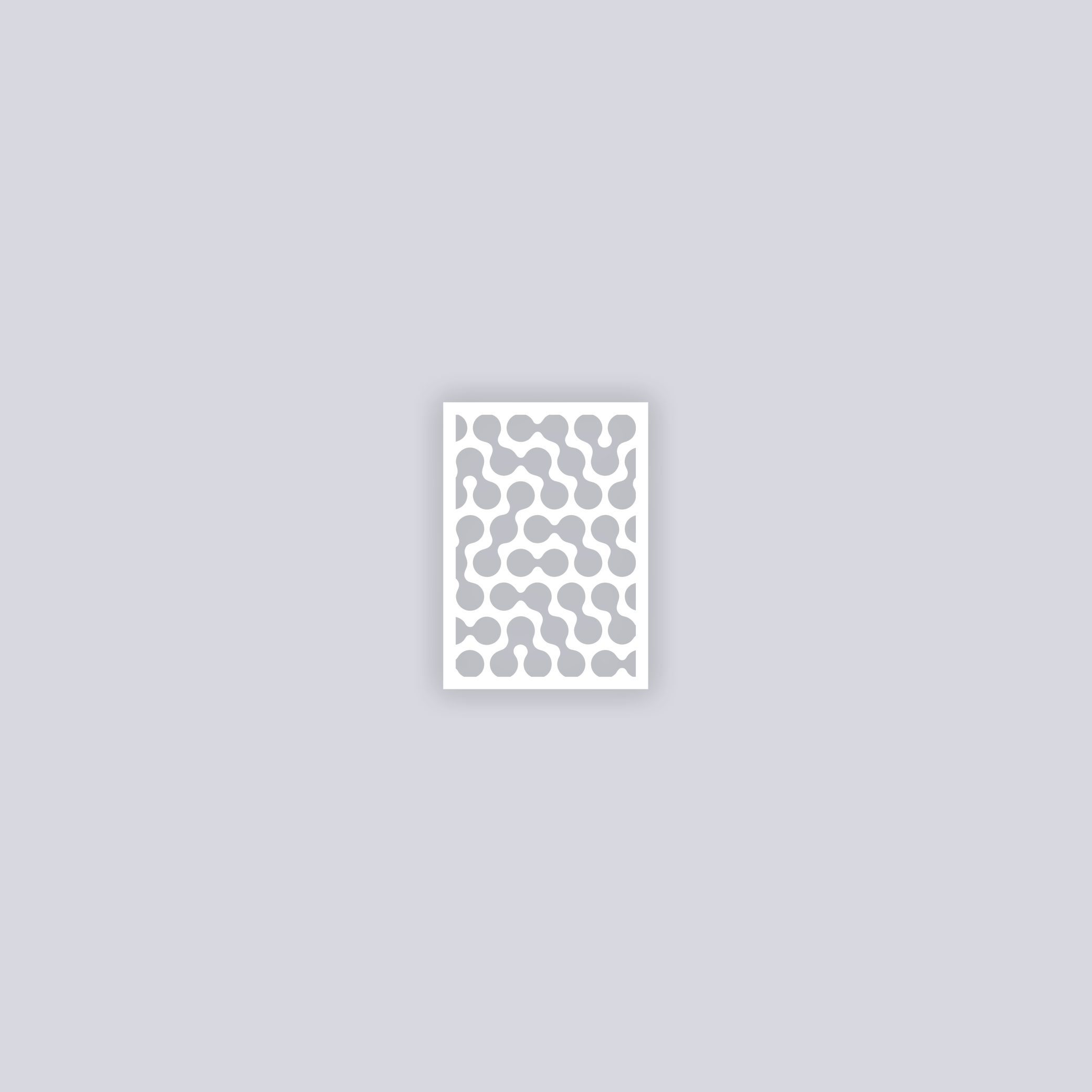 Truchet Rectangle Clay Stencil