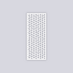 Truchet Rectangle Clay Stencil