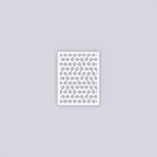 Truchet Rectangle Clay Stencil