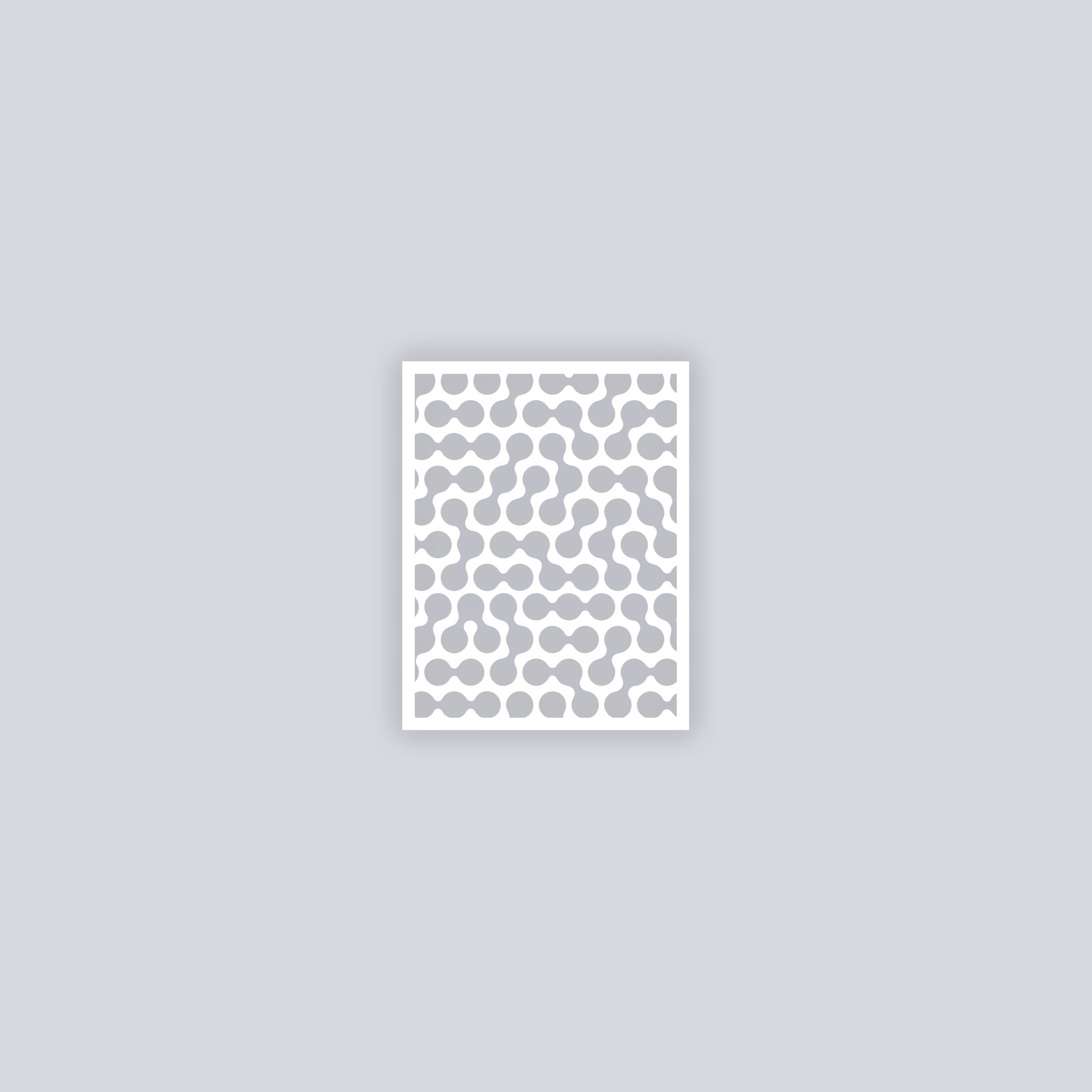 Truchet Rectangle Clay Stencil