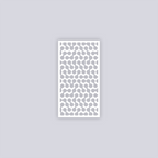 Truchet Rectangle Face Clay Stencil