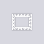 Truchet Rectangle Rim Clay Stencil