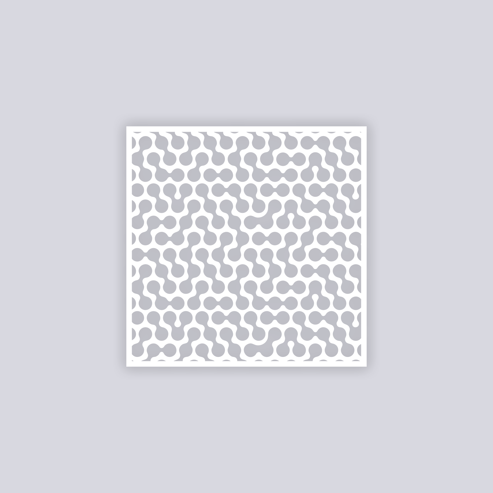 Truchet Square Clay Stencil