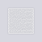 Truchet Square Clay Stencil
