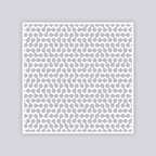 Truchet Square Clay Stencil