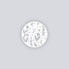 Moonlit Meadow Circle Clay Stencil
