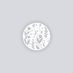 Moonlit Meadow Circle Clay Stencil