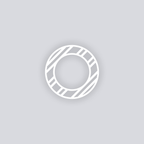 Varied Bias Stripes Circle Rim Clay Stencil