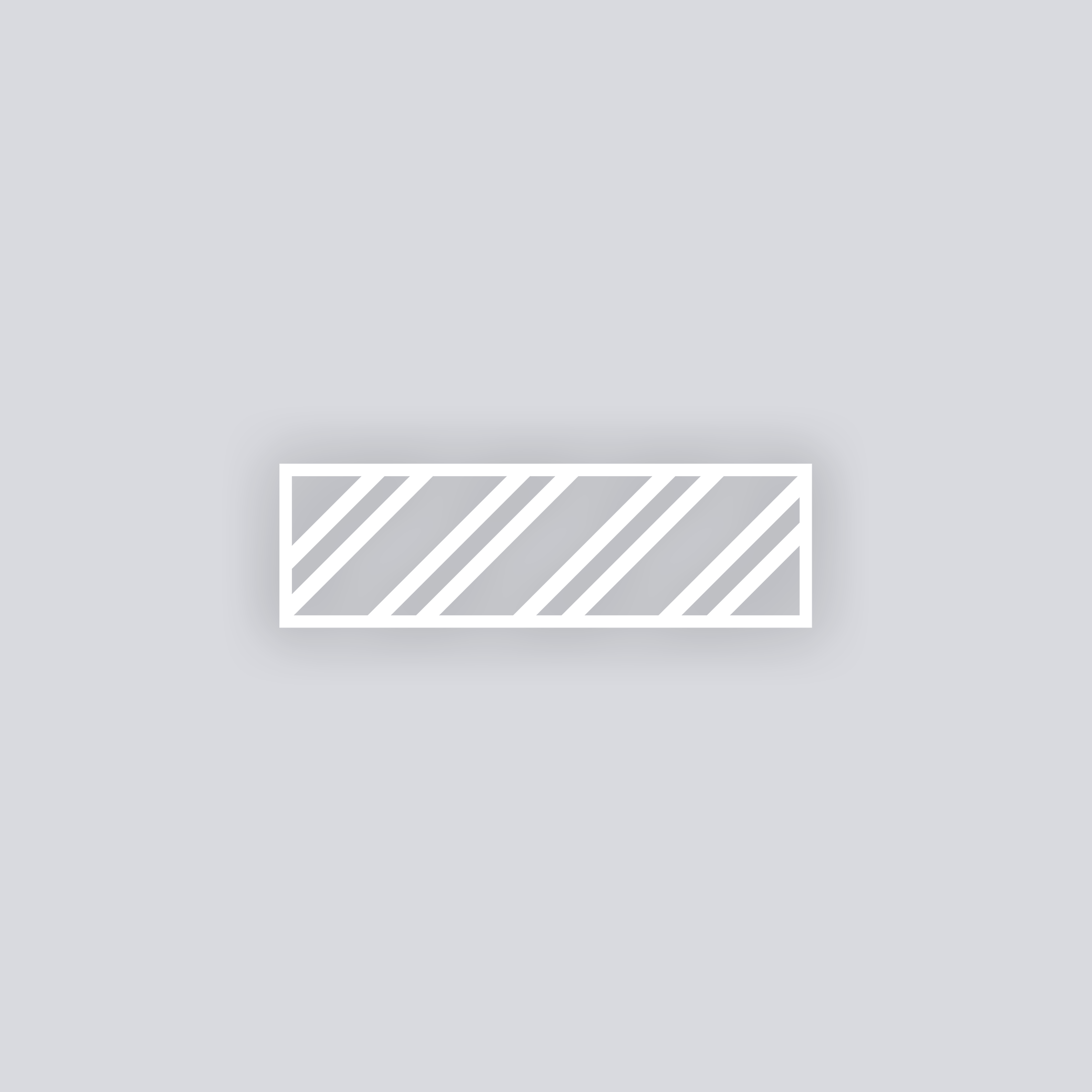 Varied Bias Stripes Rectangle Clay Face Stencil