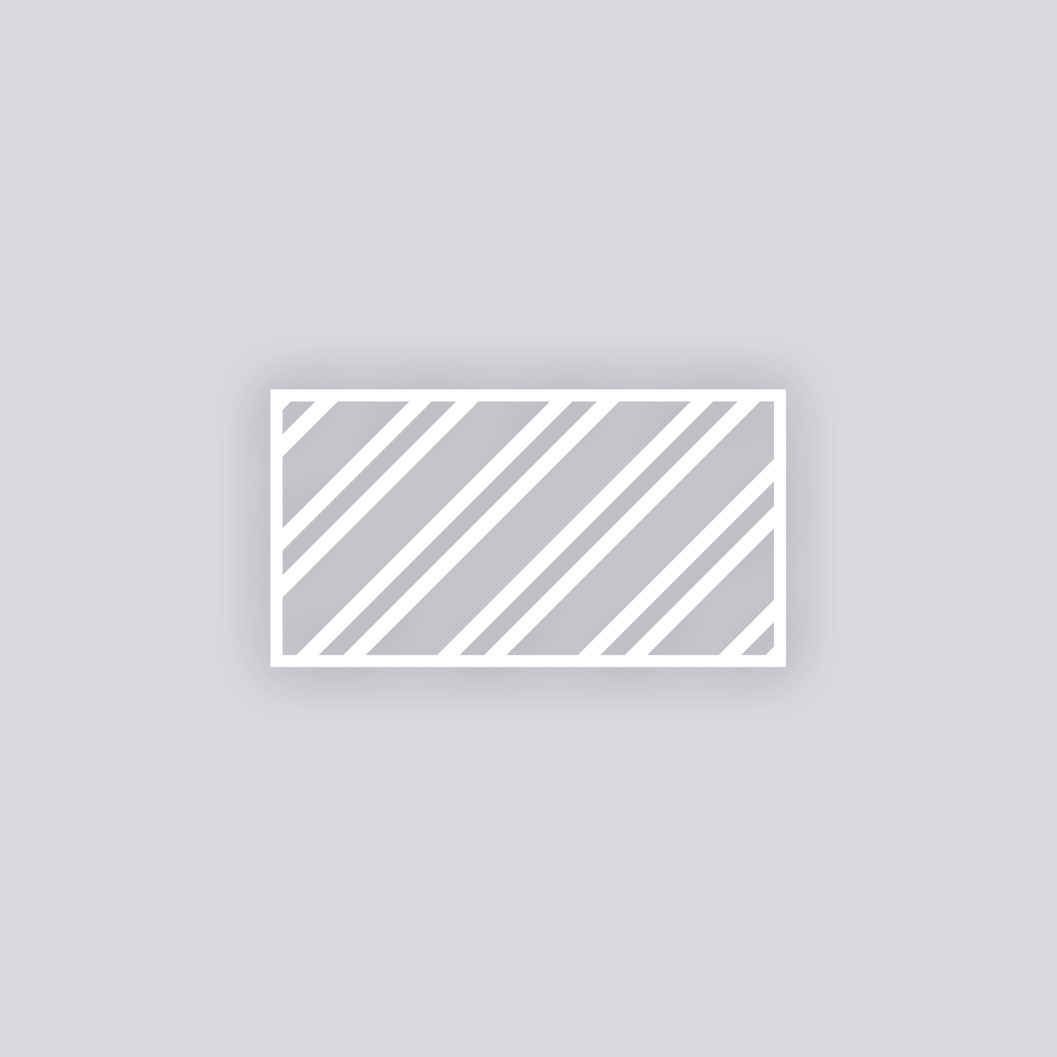 Varied Bias Stripes Rectangle Clay Face Stencil