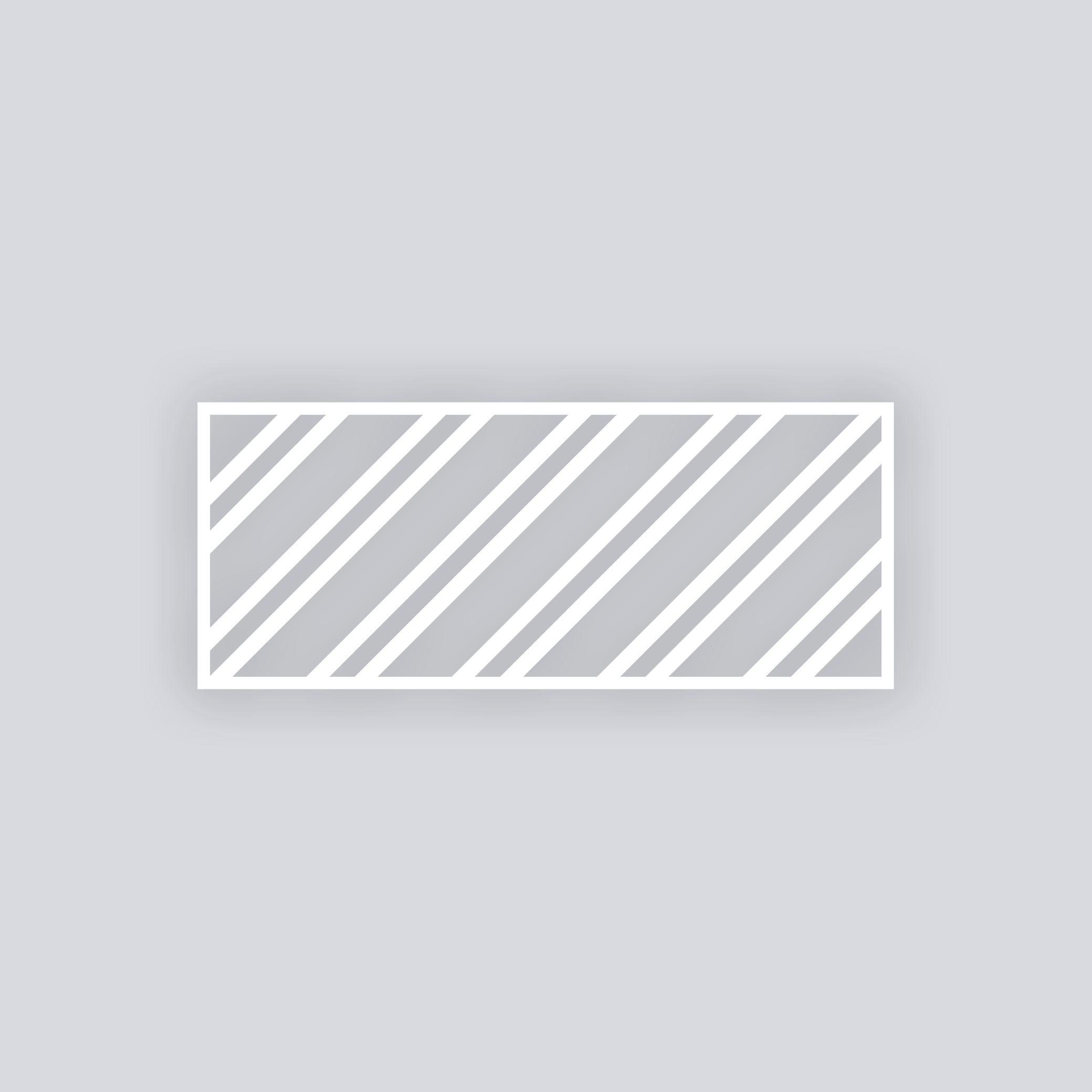 Varied Bias Stripes Rectangle Clay Face Stencil