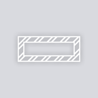 Varied Bias Stripes Rectangle Rim Clay Stencil