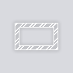 Varied Bias Stripes Rectangle Rim Clay Stencil